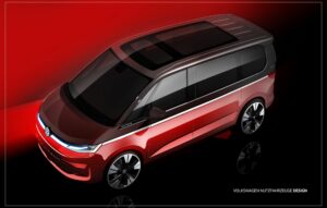 Odliczanie do światowej premiery rozpoczęte: Volkswagen Samochody Dostawcze pokazuje szkic nowego Multivana